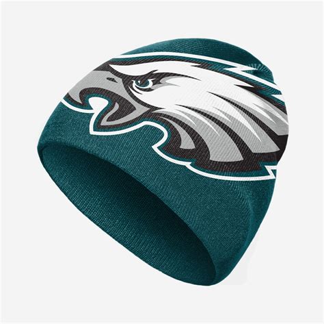 Mitchell & Ness Philadelphia Eagles Throwback High 5 Cuffed Knit Hat - Midnight Green/Black ... Apply Code Here! ... Offer ends in 10hrs 14min 19sec!